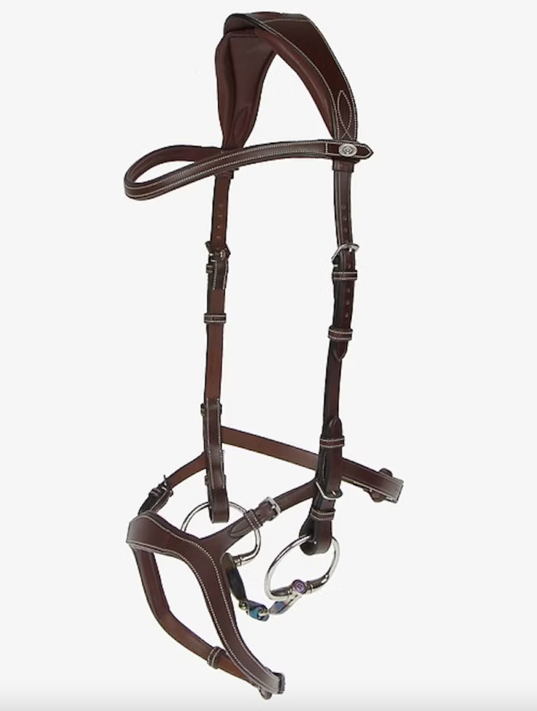 Noseband Nirak Brown Leather