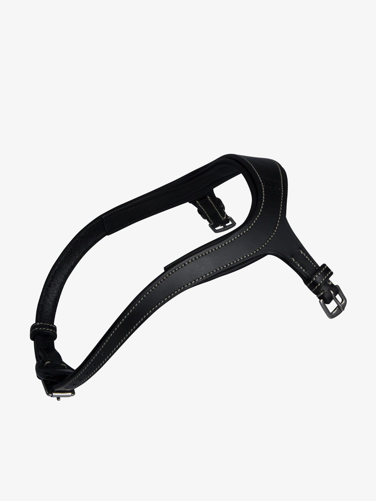 Noseband Nirak Black Leather