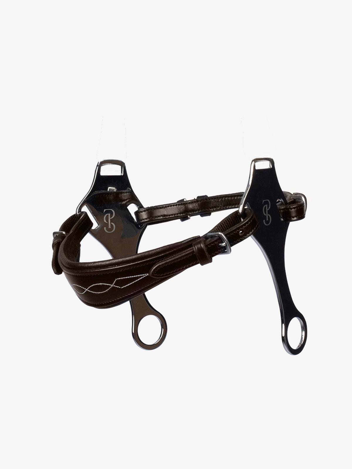 Noseband Hackamore Brown Leather