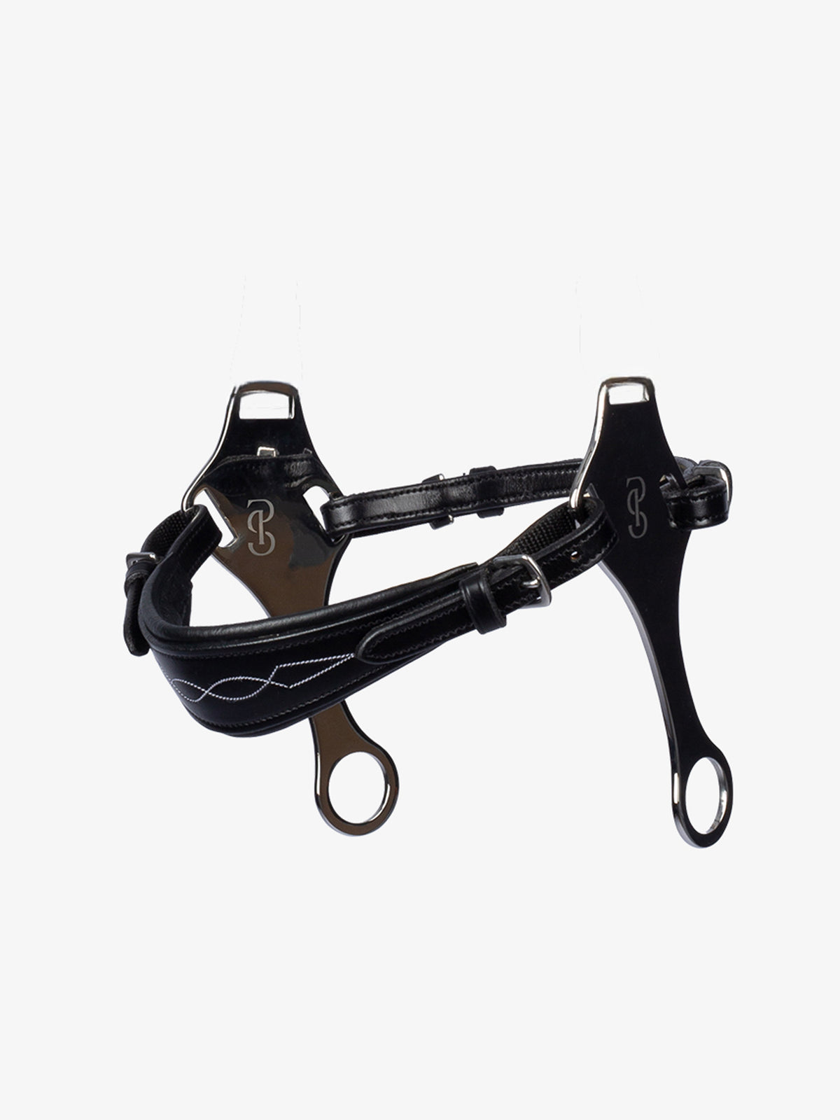 Noseband Hackamore Black Leather