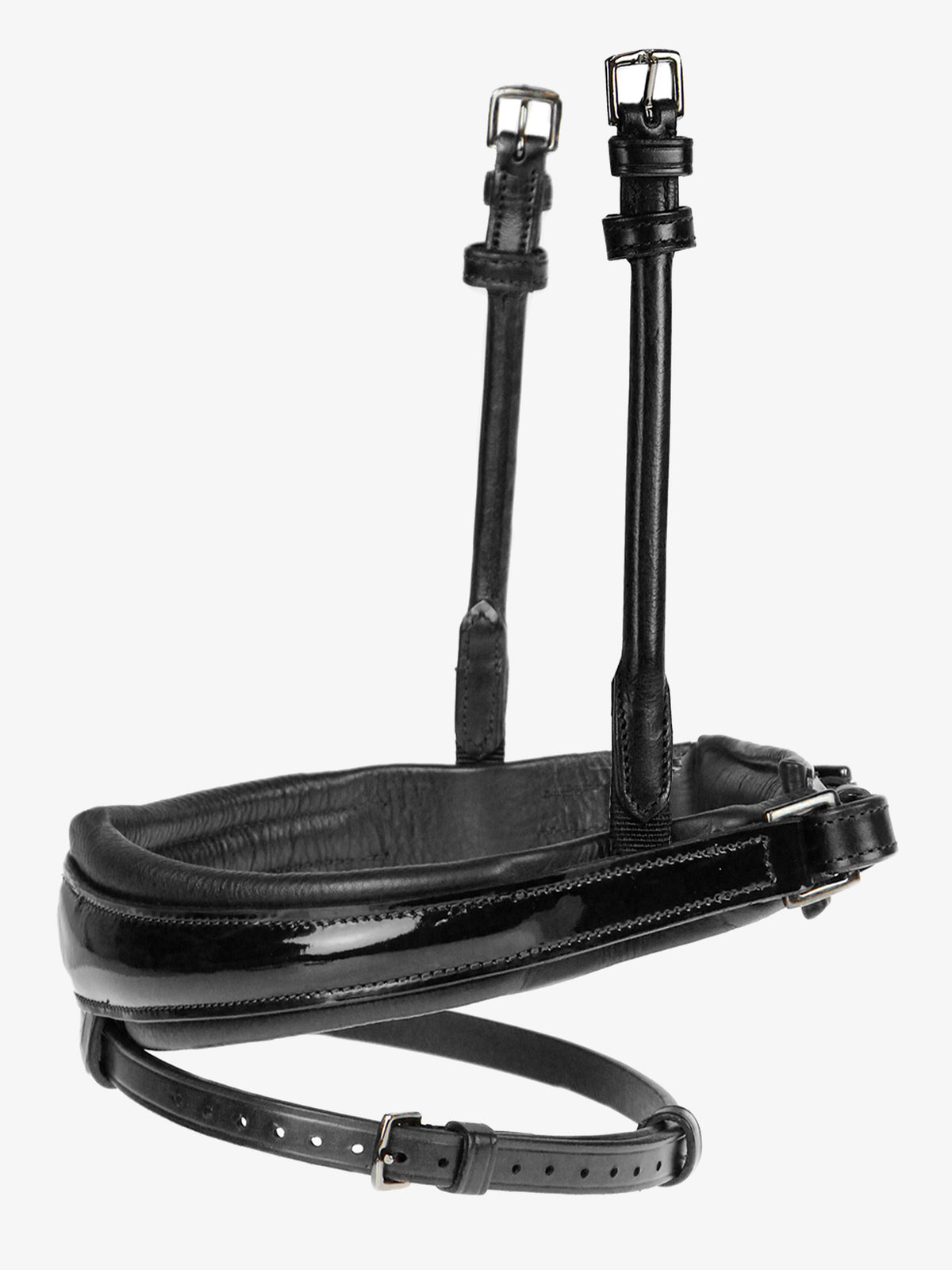 Noseband GP Lacquered Black | Black