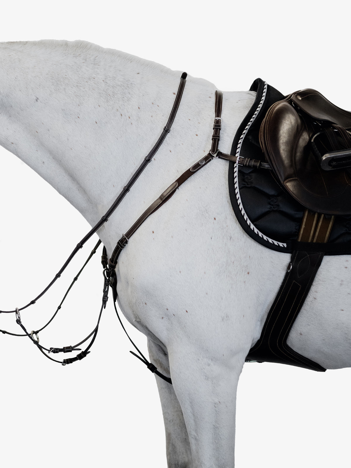 Breastplate Melbourne Brown Leather