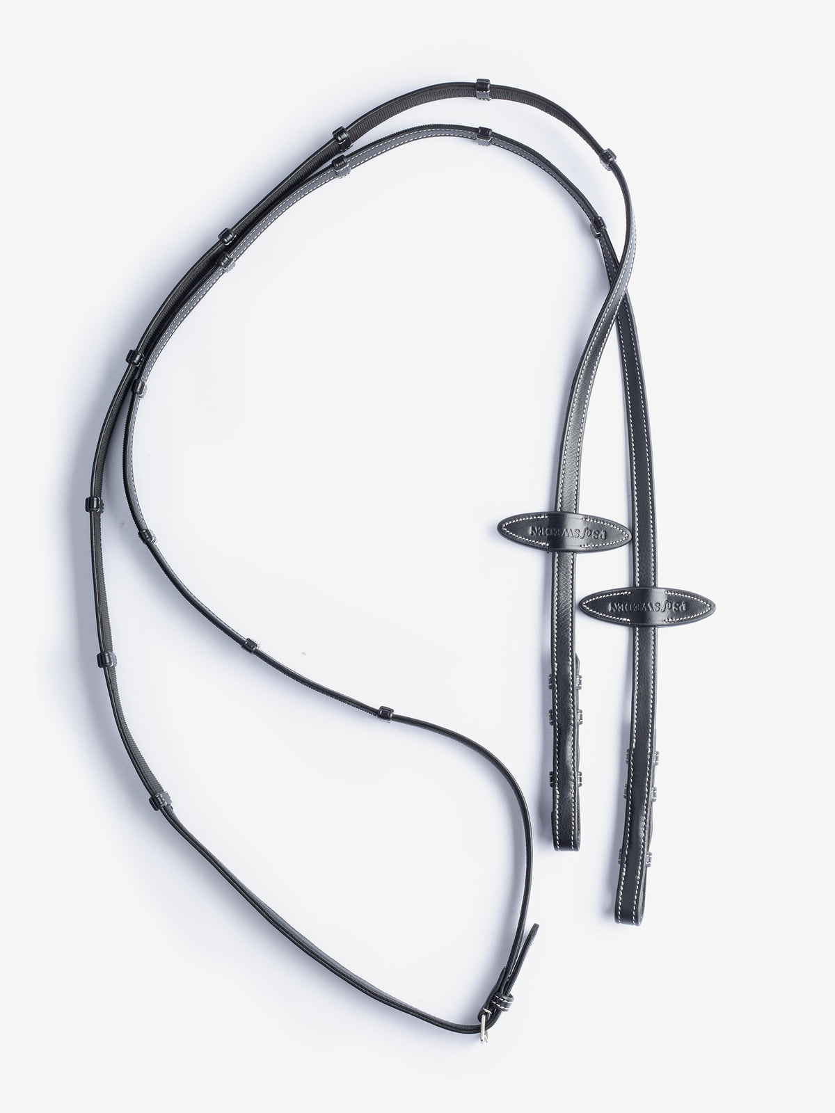 Reins Miami Black Leather