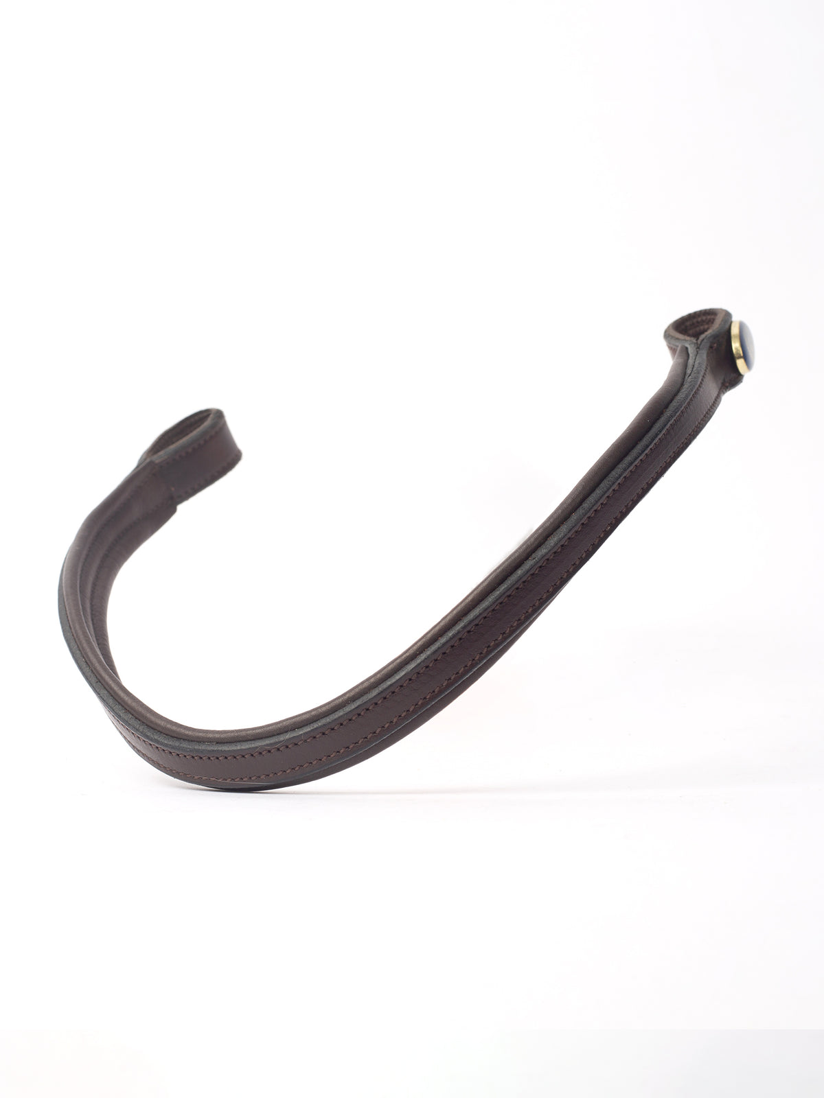 Browband U-Shape HvE Brown Leather