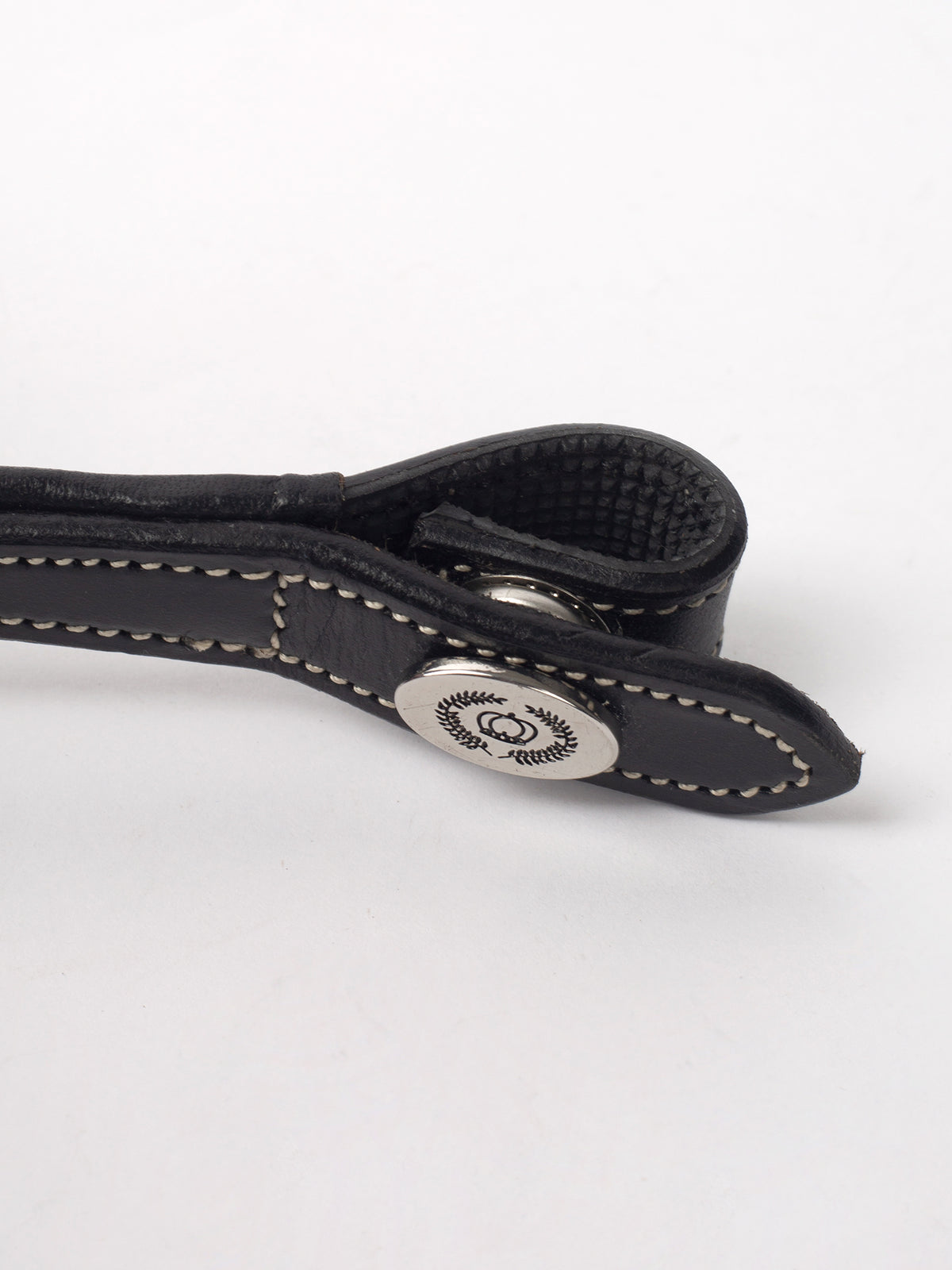 Browband Athens Black Leather