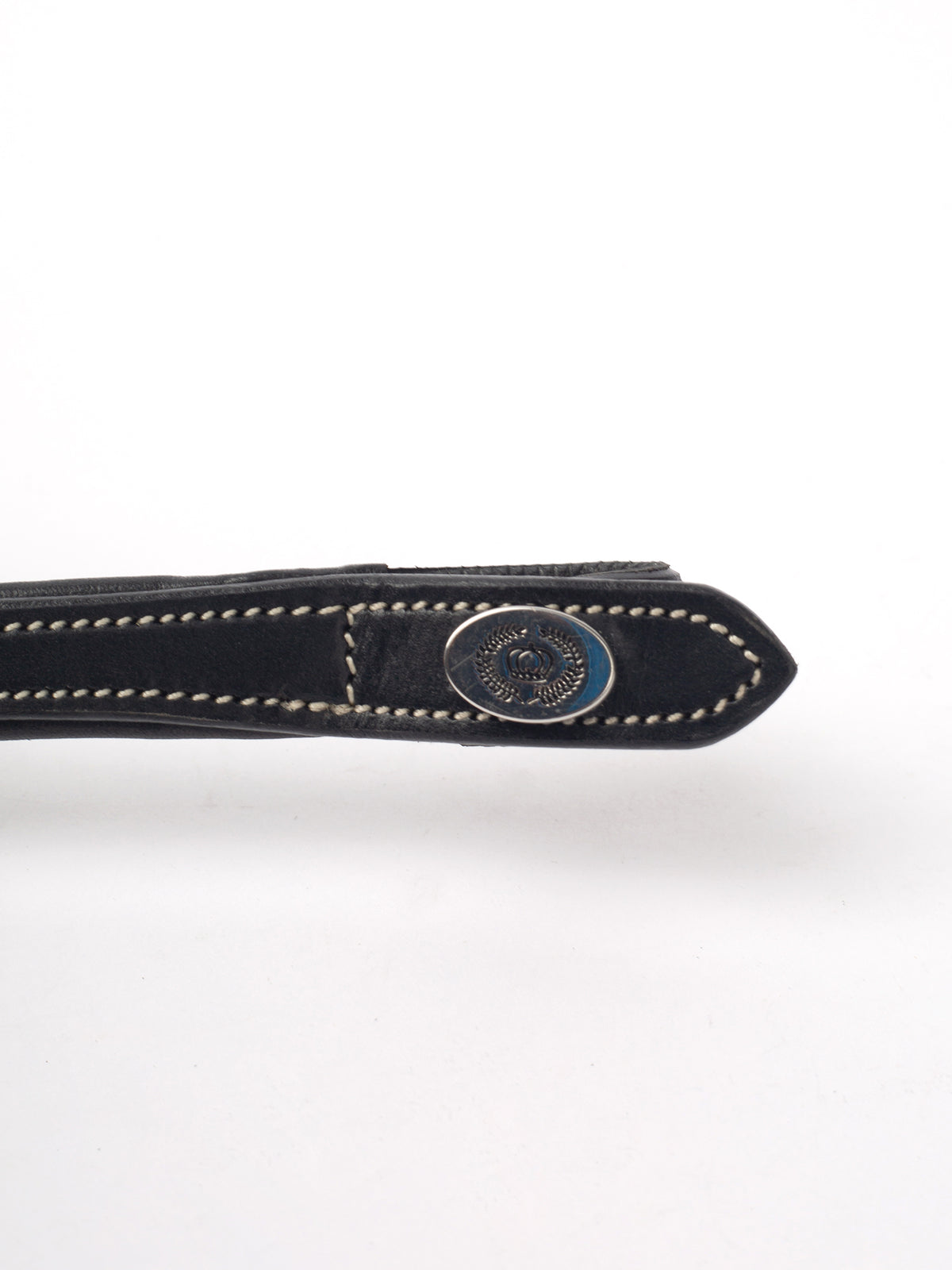 Browband Athens Black Leather