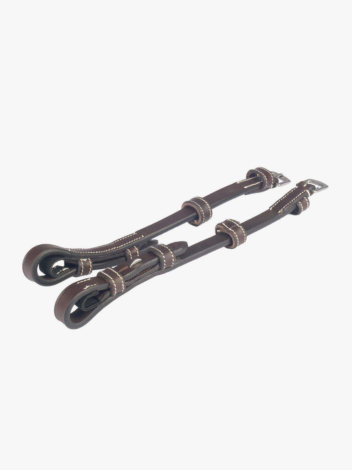 Cheekpiece French Hooks Pro - Brown Leather