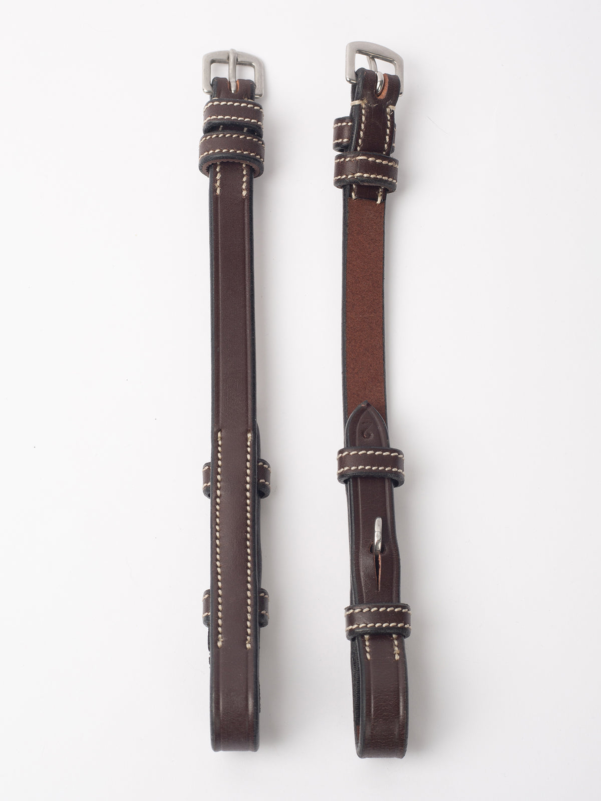 Cheekpiece Stockholm - Brown Leather