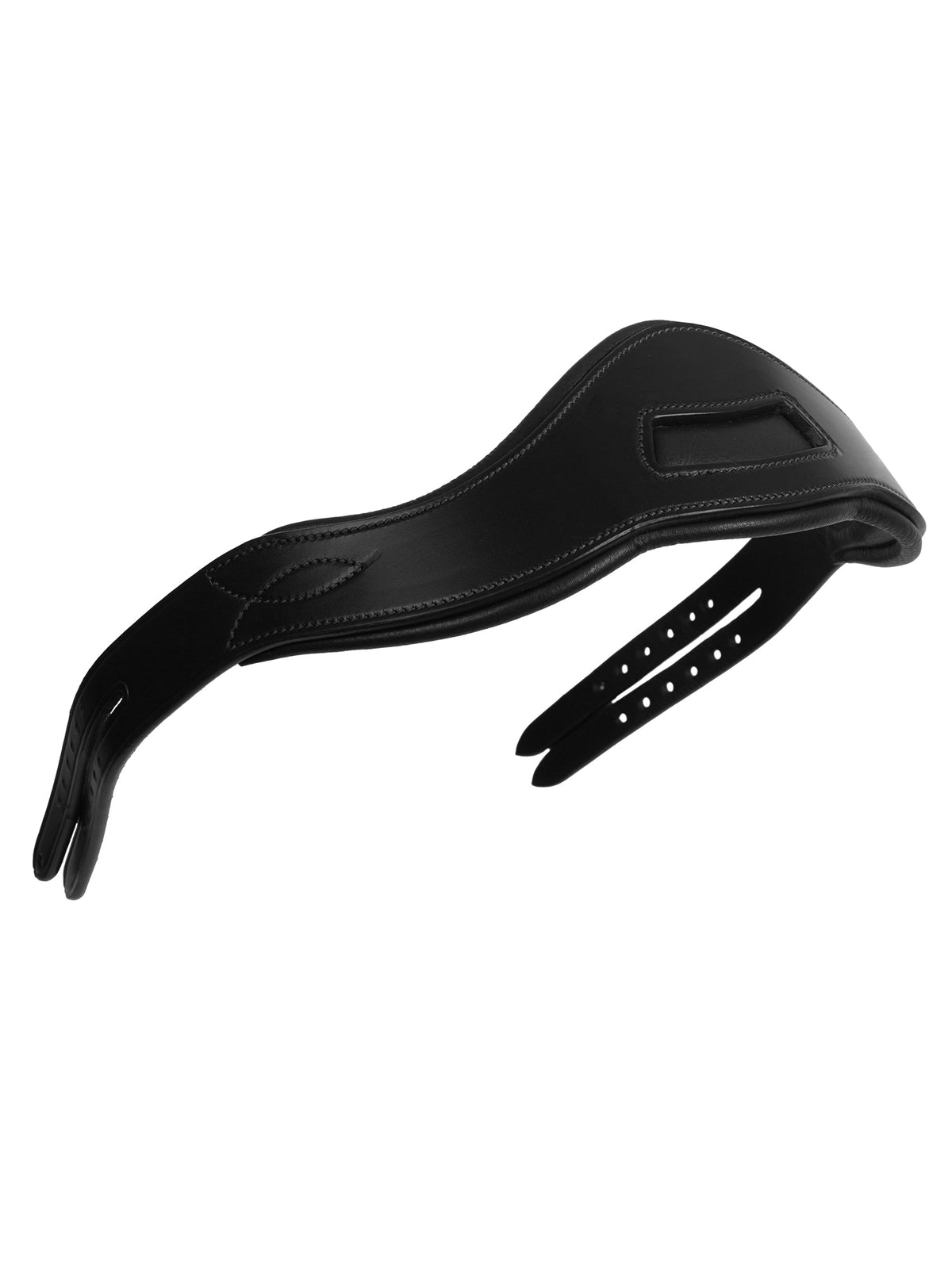 Headpiece Snaffle Relief J Black Leather