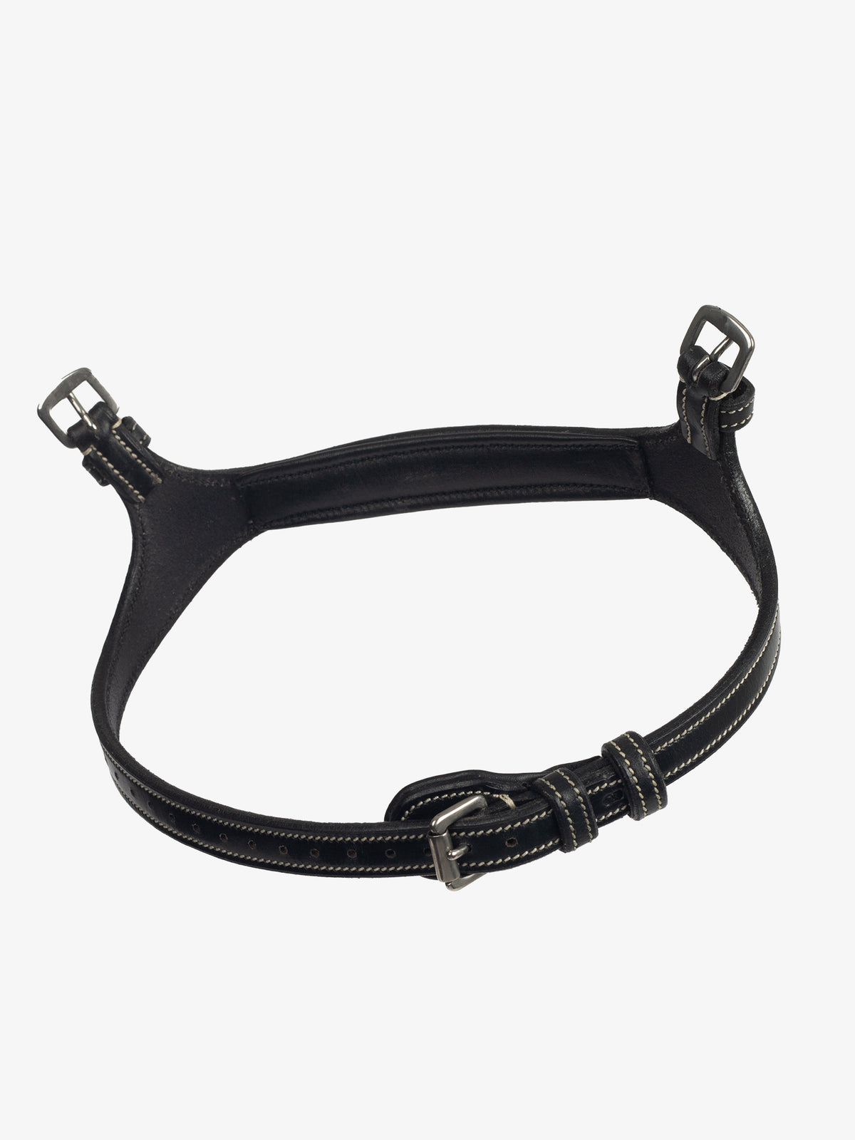 Noseband Paris Black Leather