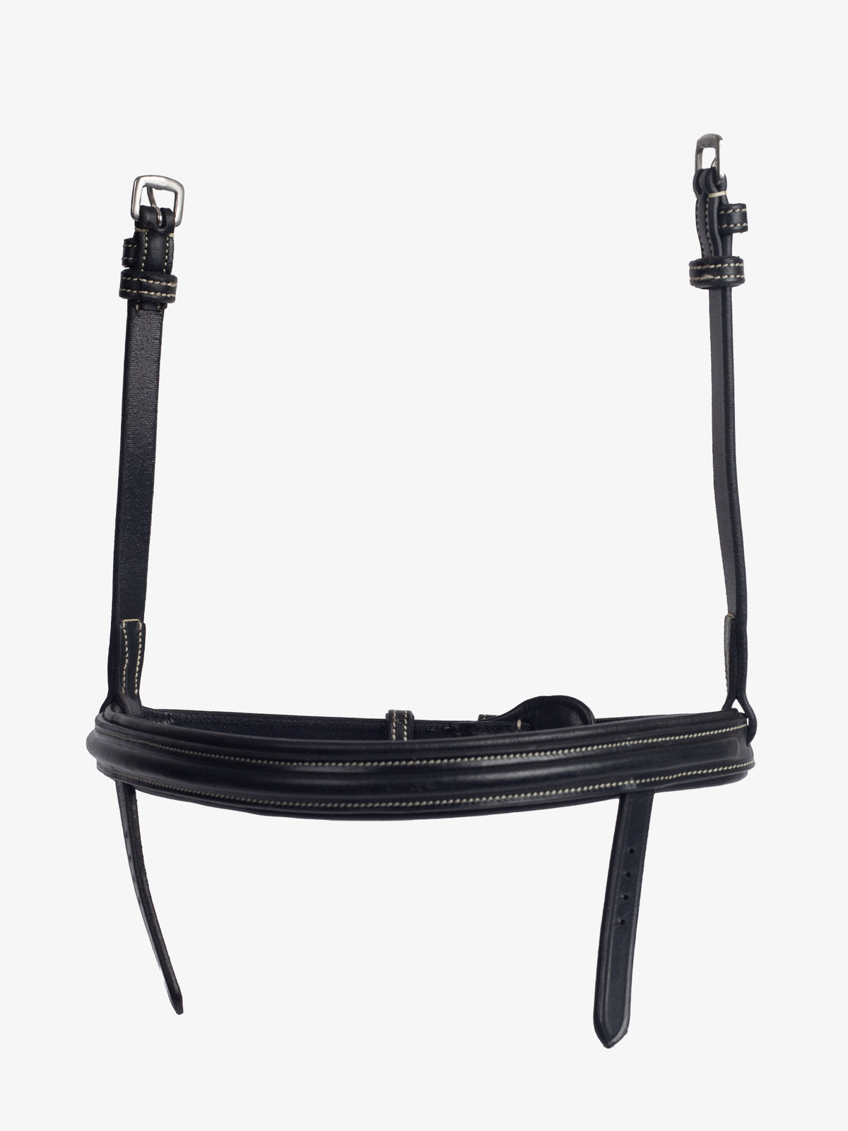 Noseband Paris Black Leather