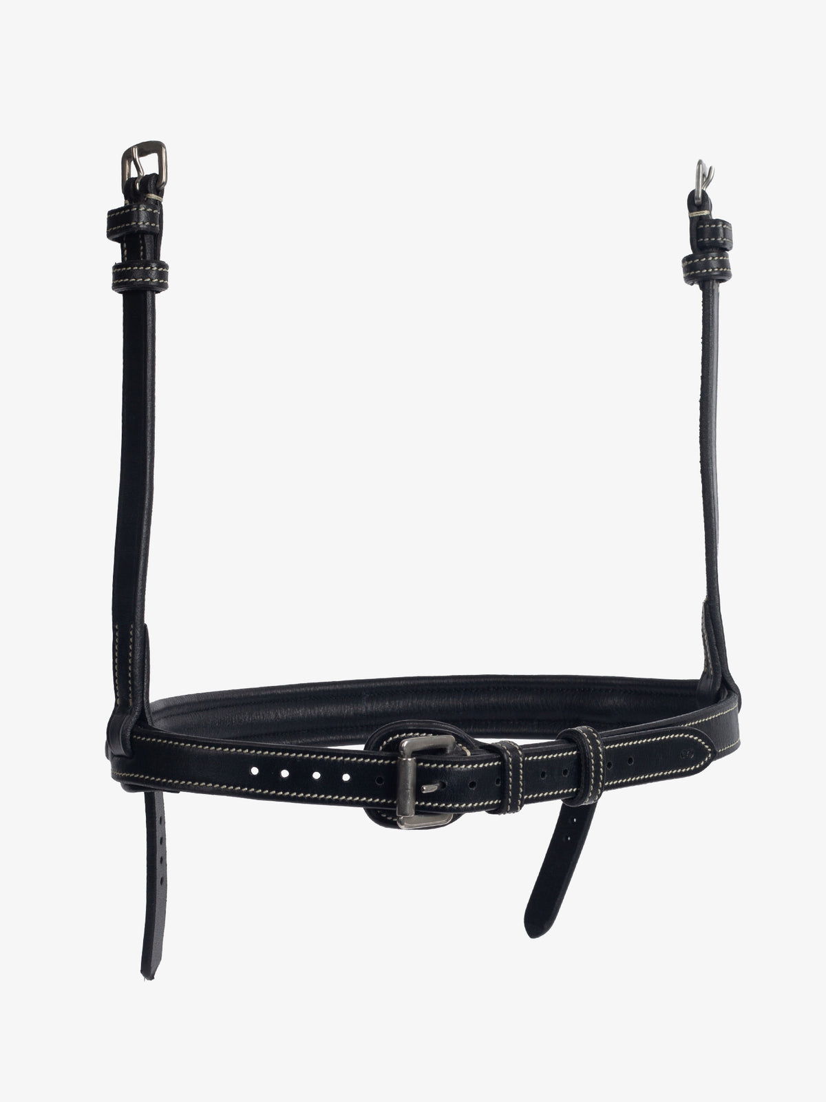 Noseband Paris Black Leather