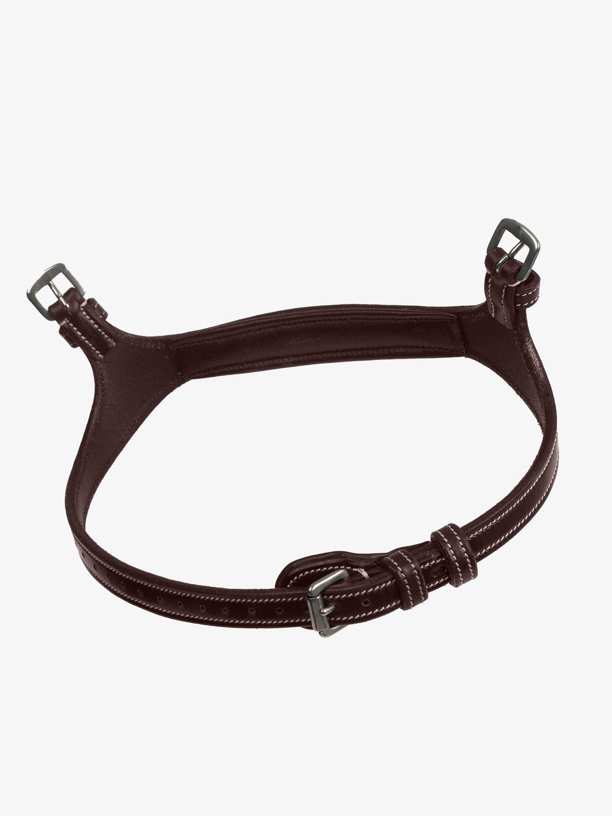 Noseband Paris - Brown Leather
