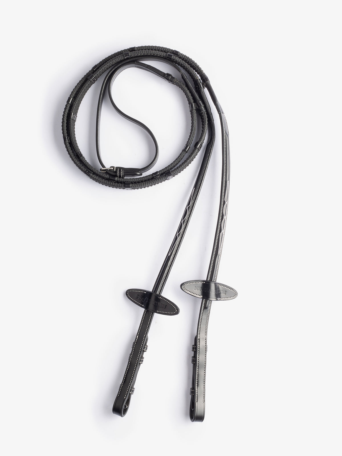 Reins Chicago Black Leather