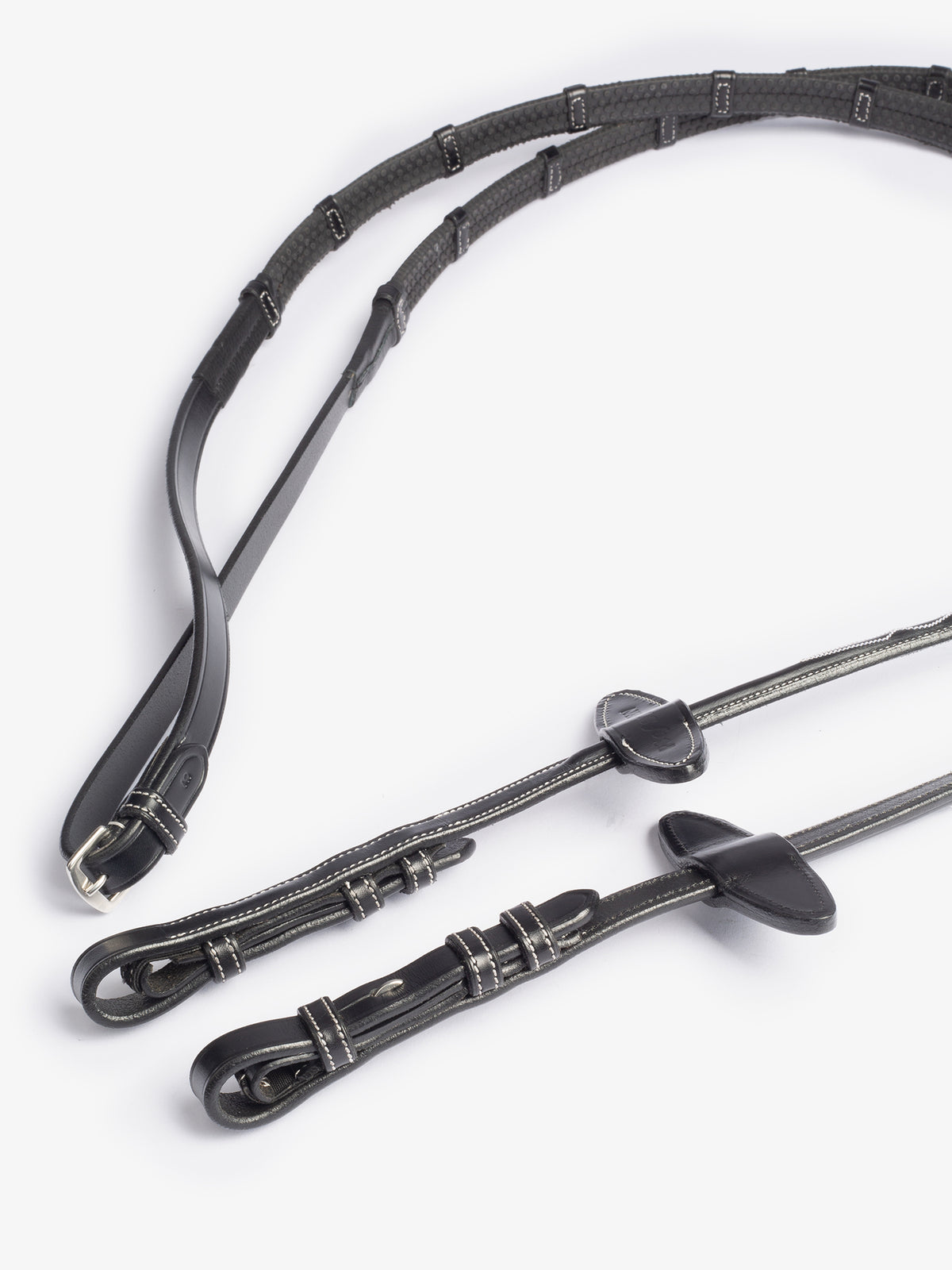 Reins Chicago Black Leather