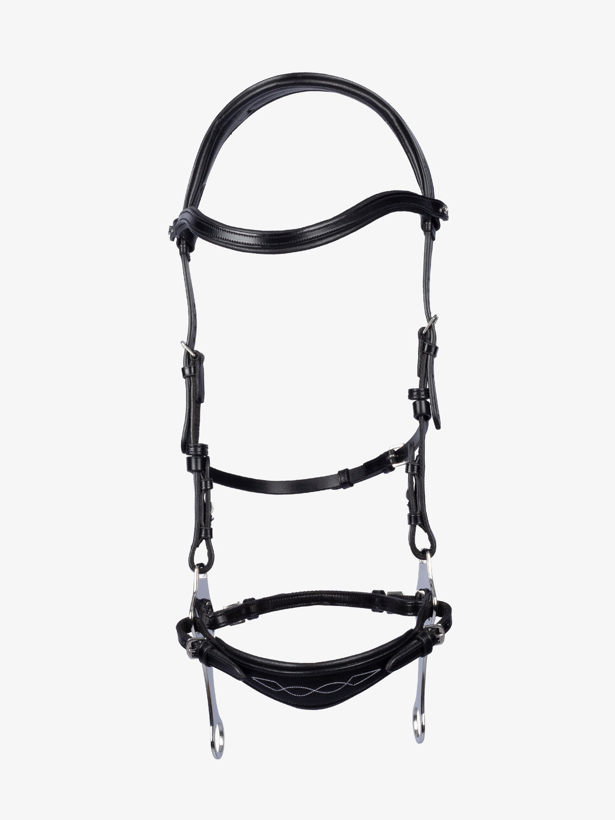 Bridle Hackamore Sport Black Leather