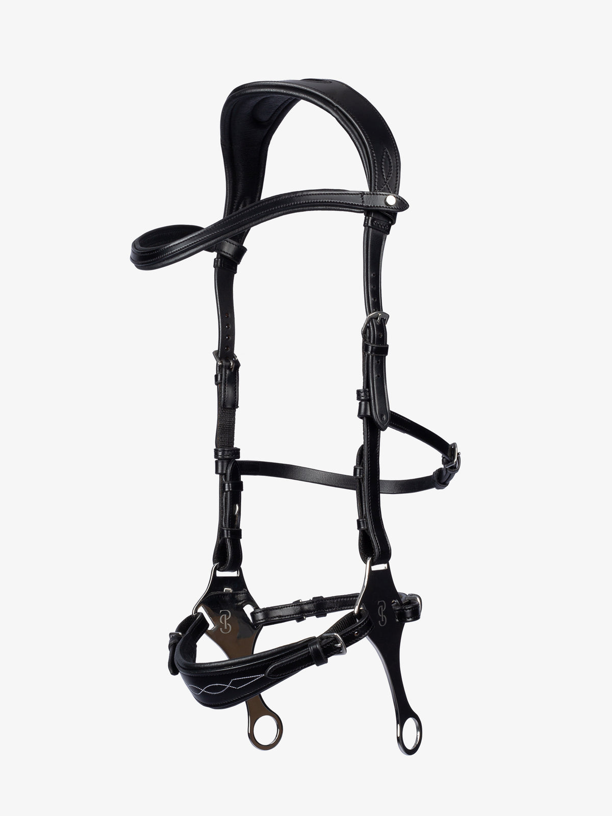 Bridle Hackamore Sport Black Leather