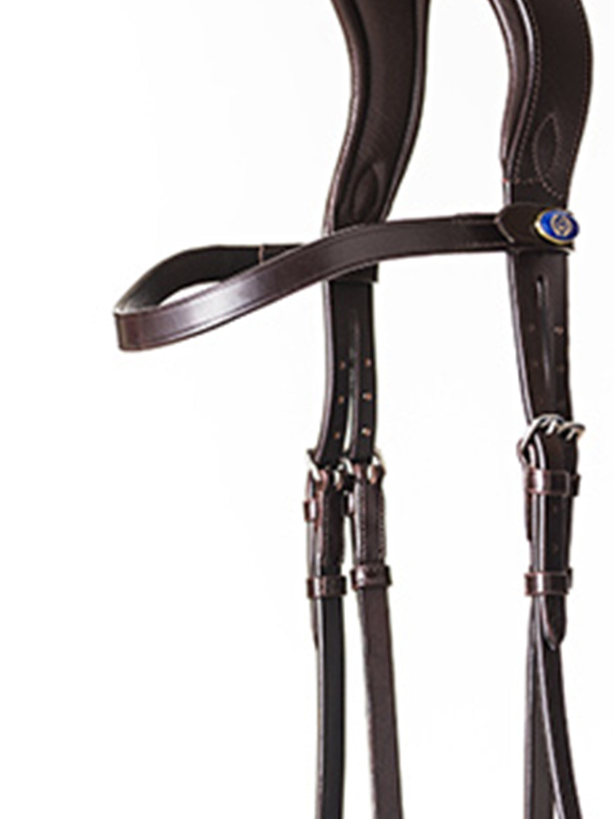 Browband Flat Out Brown Leather