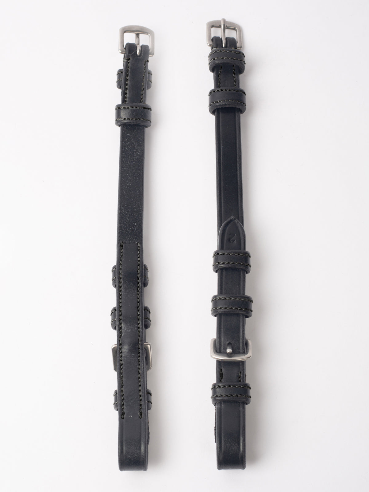 Cheekpiece HvE Black Leather
