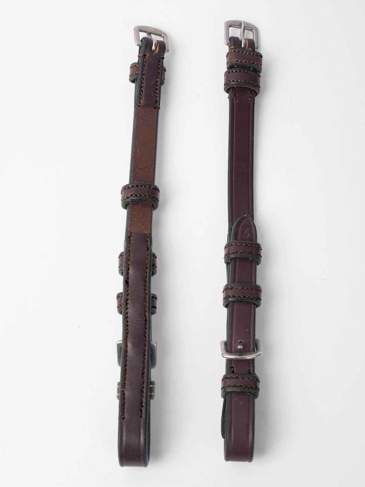 Cheekpiece HvE Brown Leather