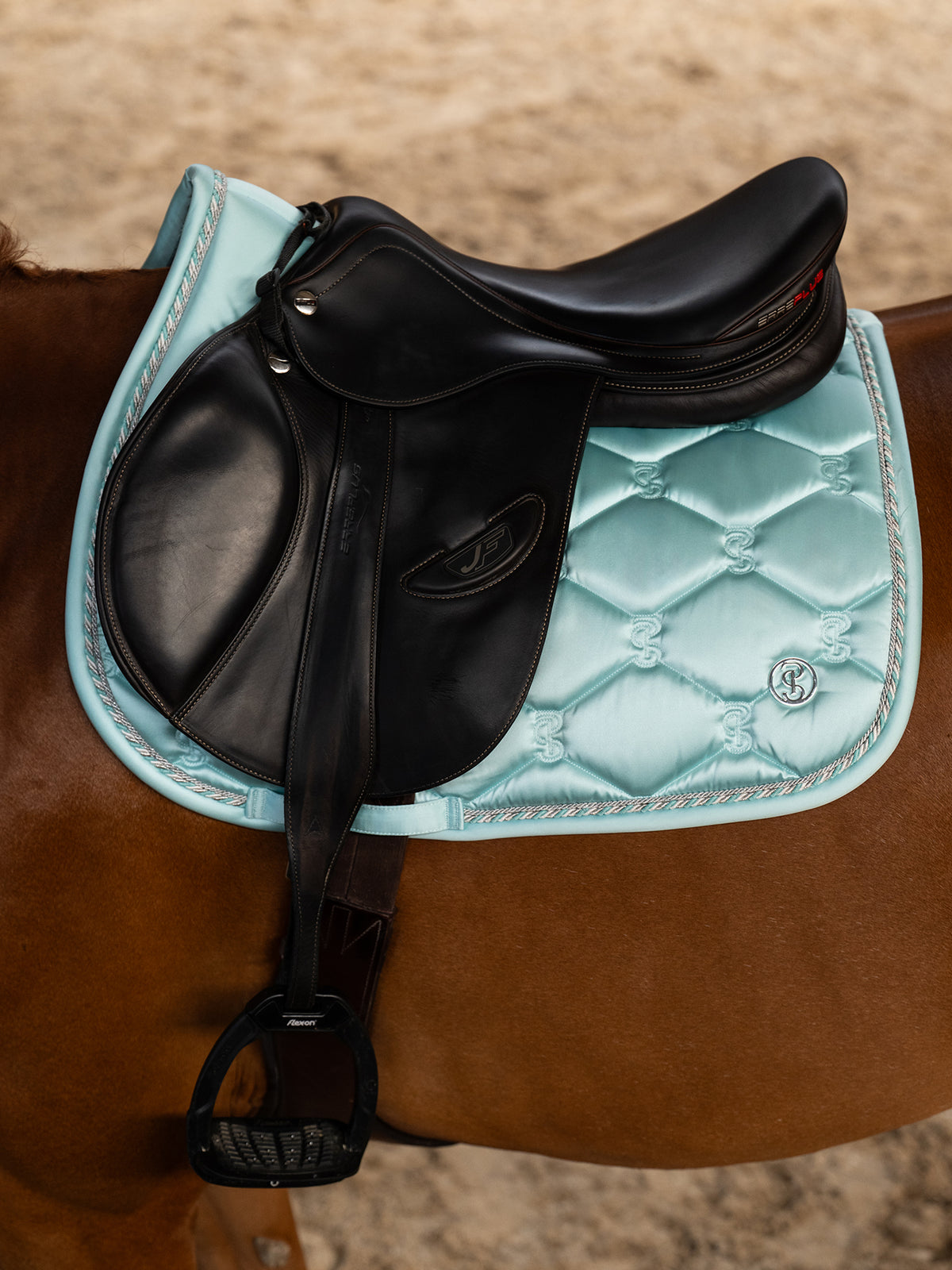 Saddle Pad Jump Signature Arctic Aqua