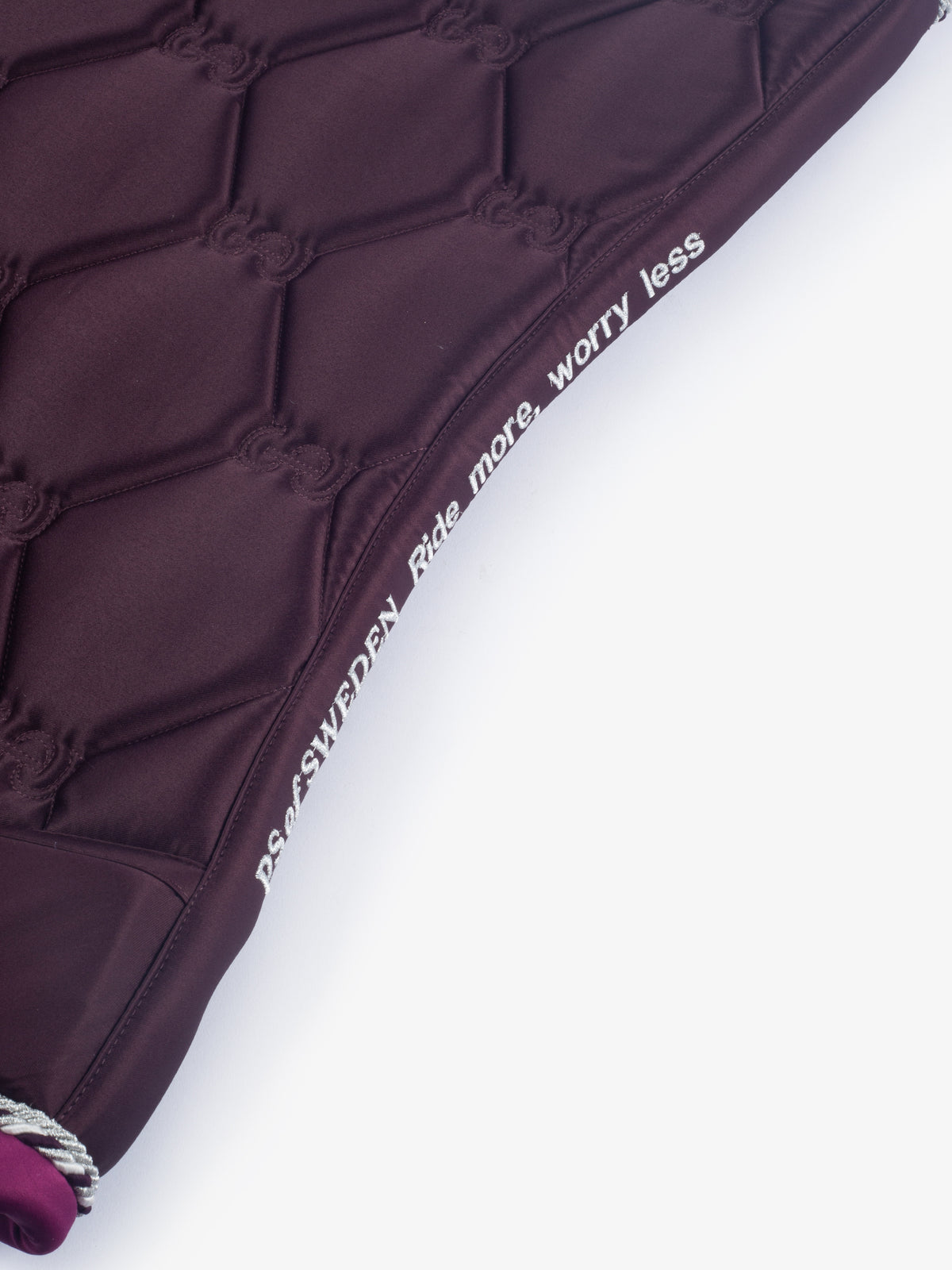 Saddle Pad Jump Signature Plum