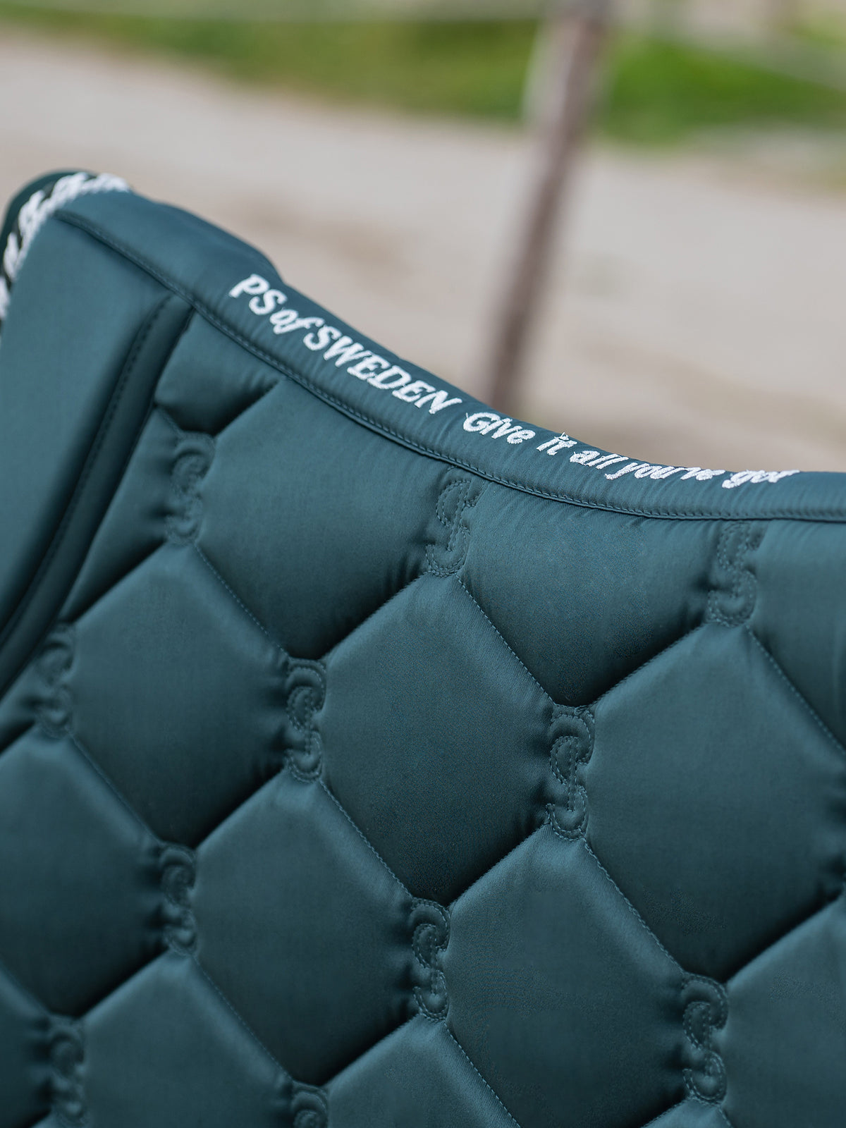 Saddle Pad Jump Signature Midnight green