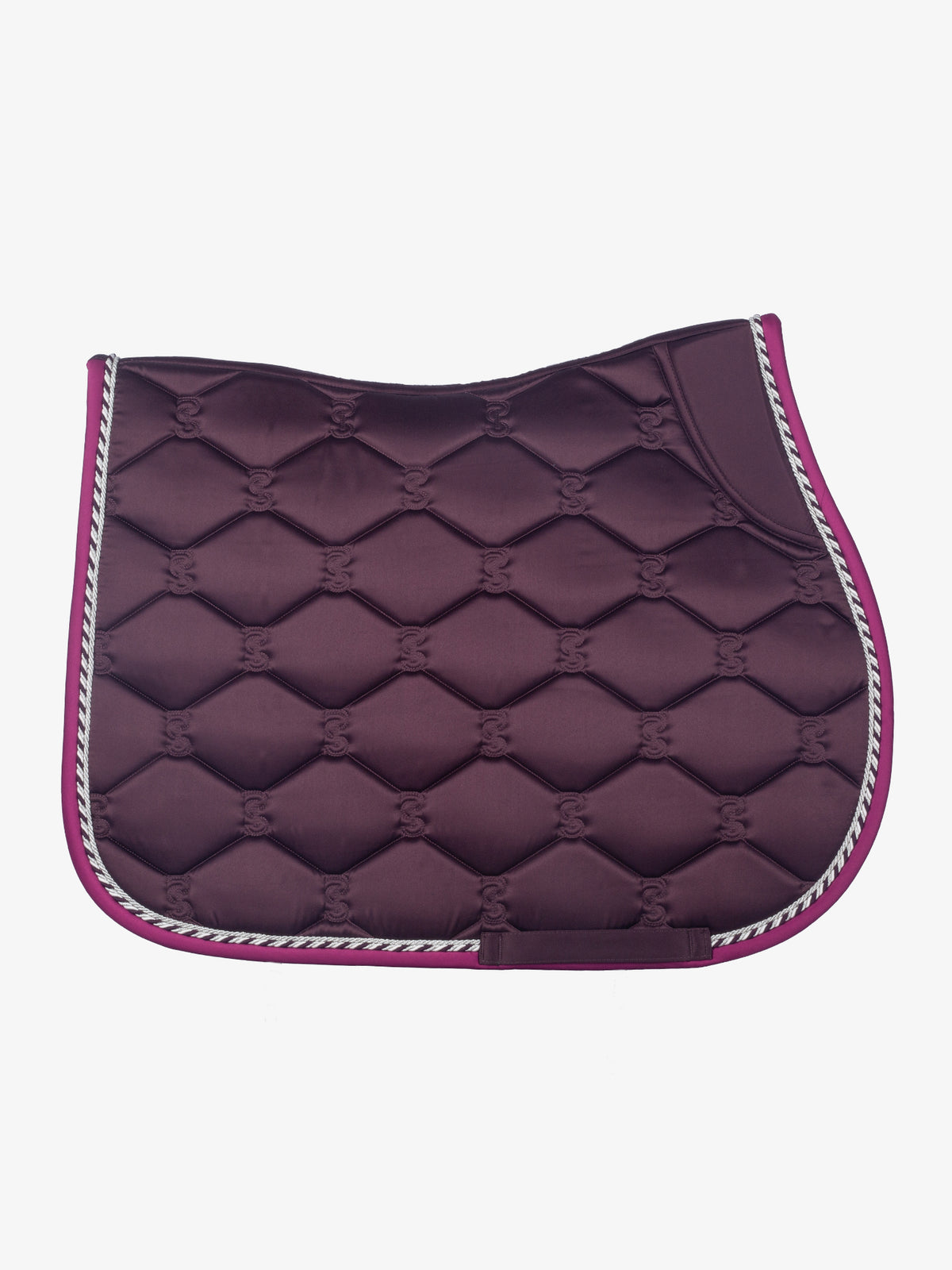 Saddle Pad Jump Signature Plum