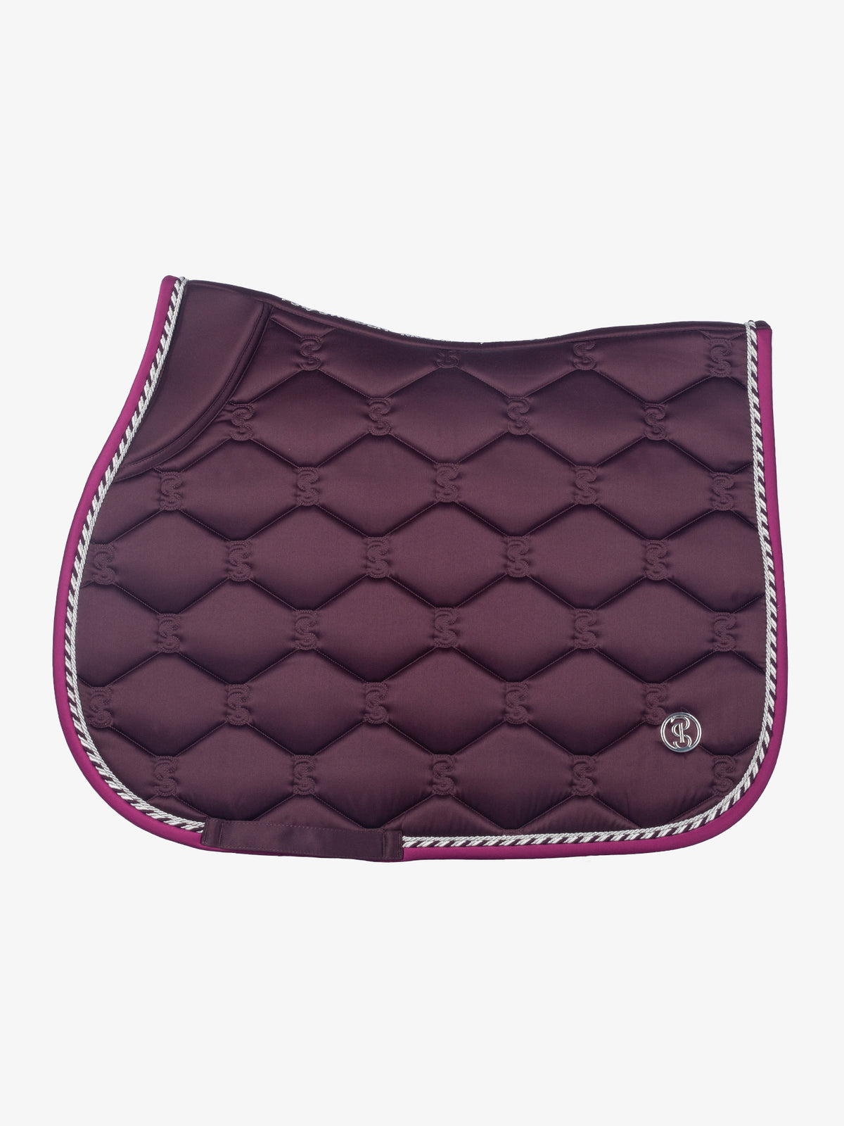 Saddle Pad Jump Signature Plum