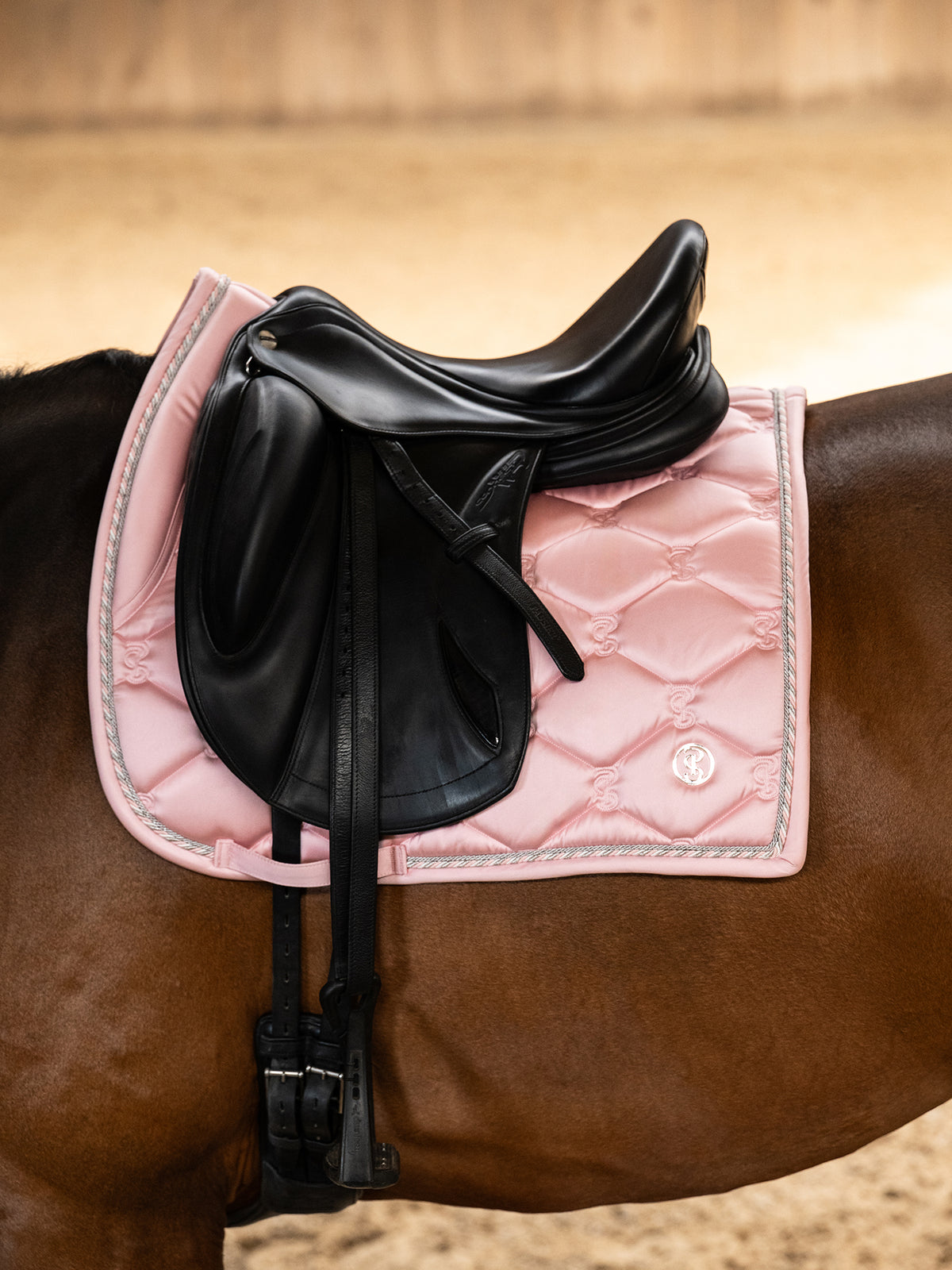 Saddle Pad Dressage Signature Hortensia pink
