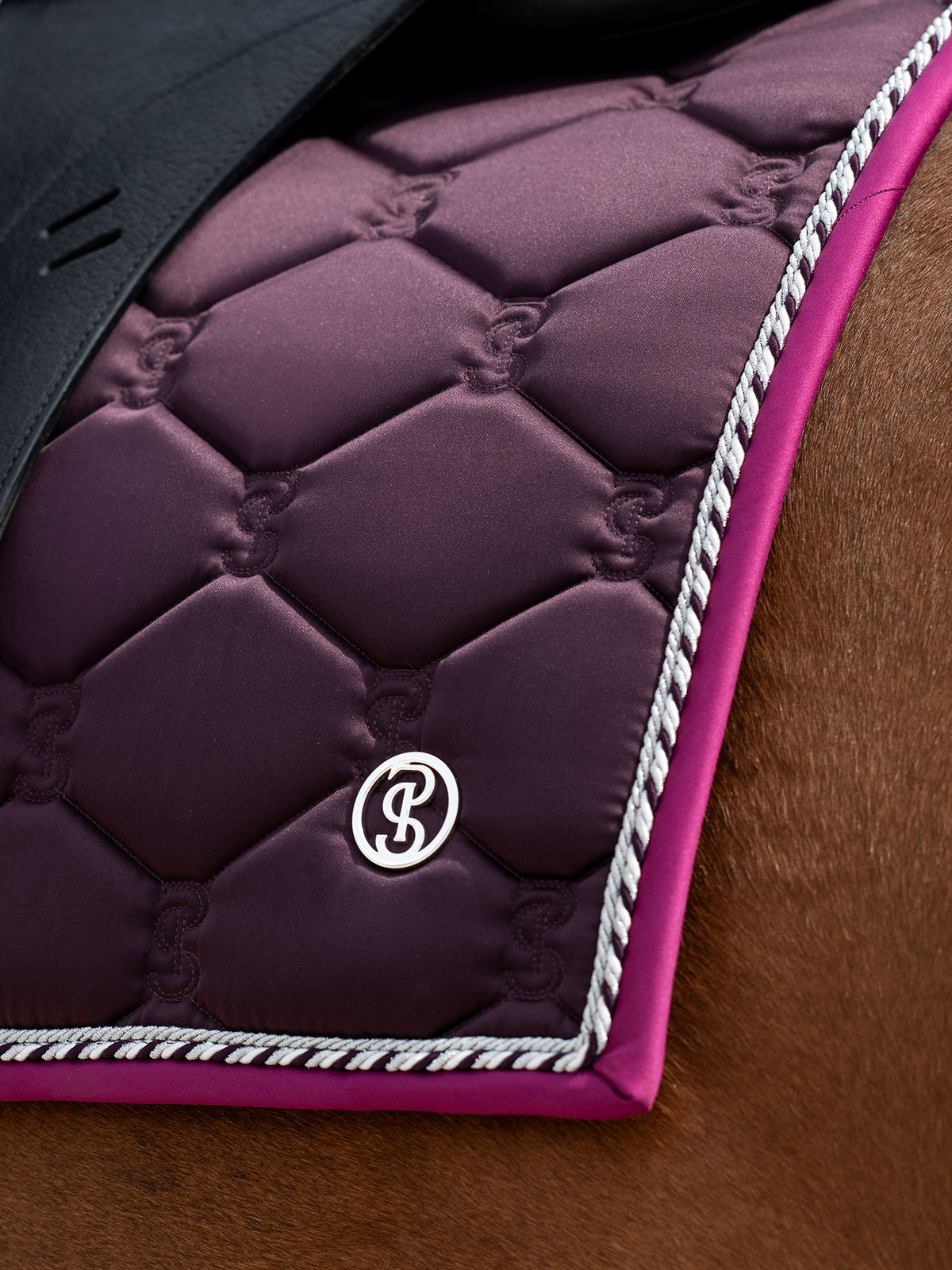 Saddle Pad Dressage Signature Plum
