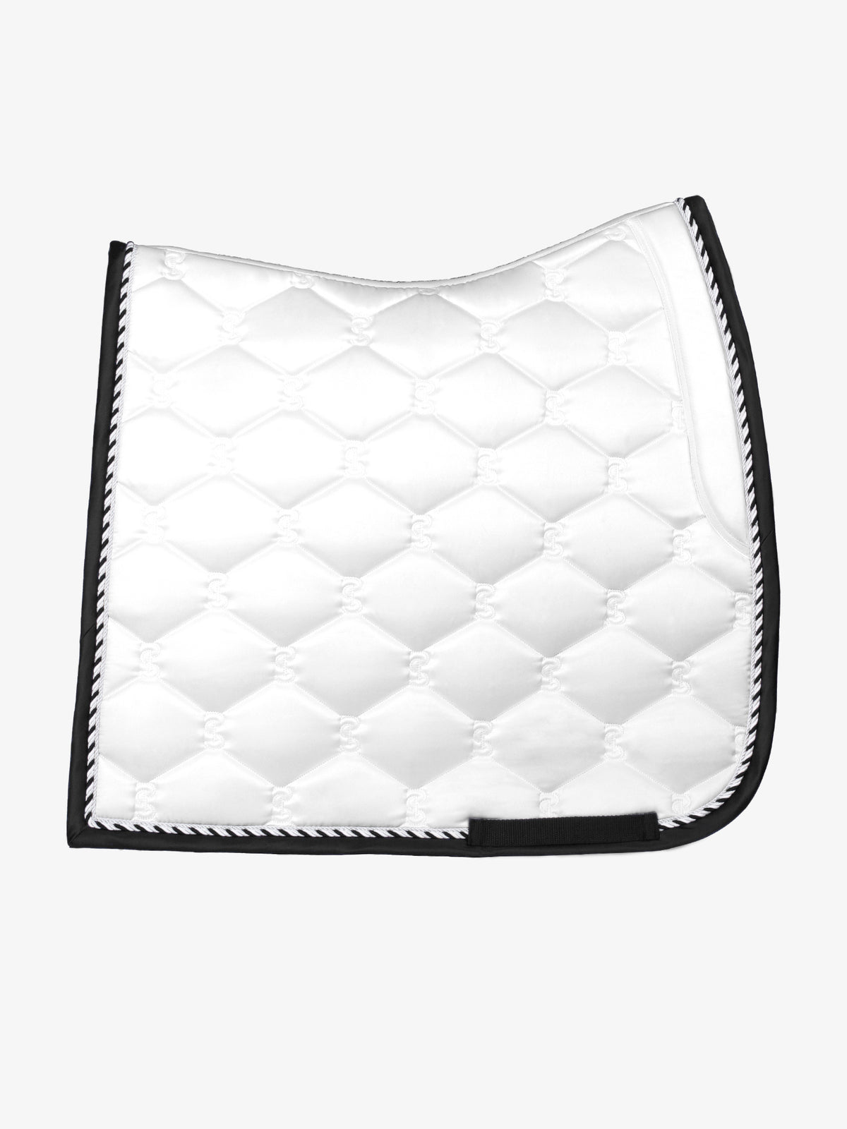 Saddle Pad Dressage Signature - White | Black