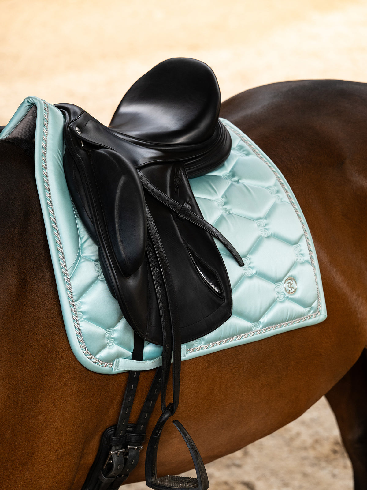 Saddle Pad Dressage Signature Arctic Aqua