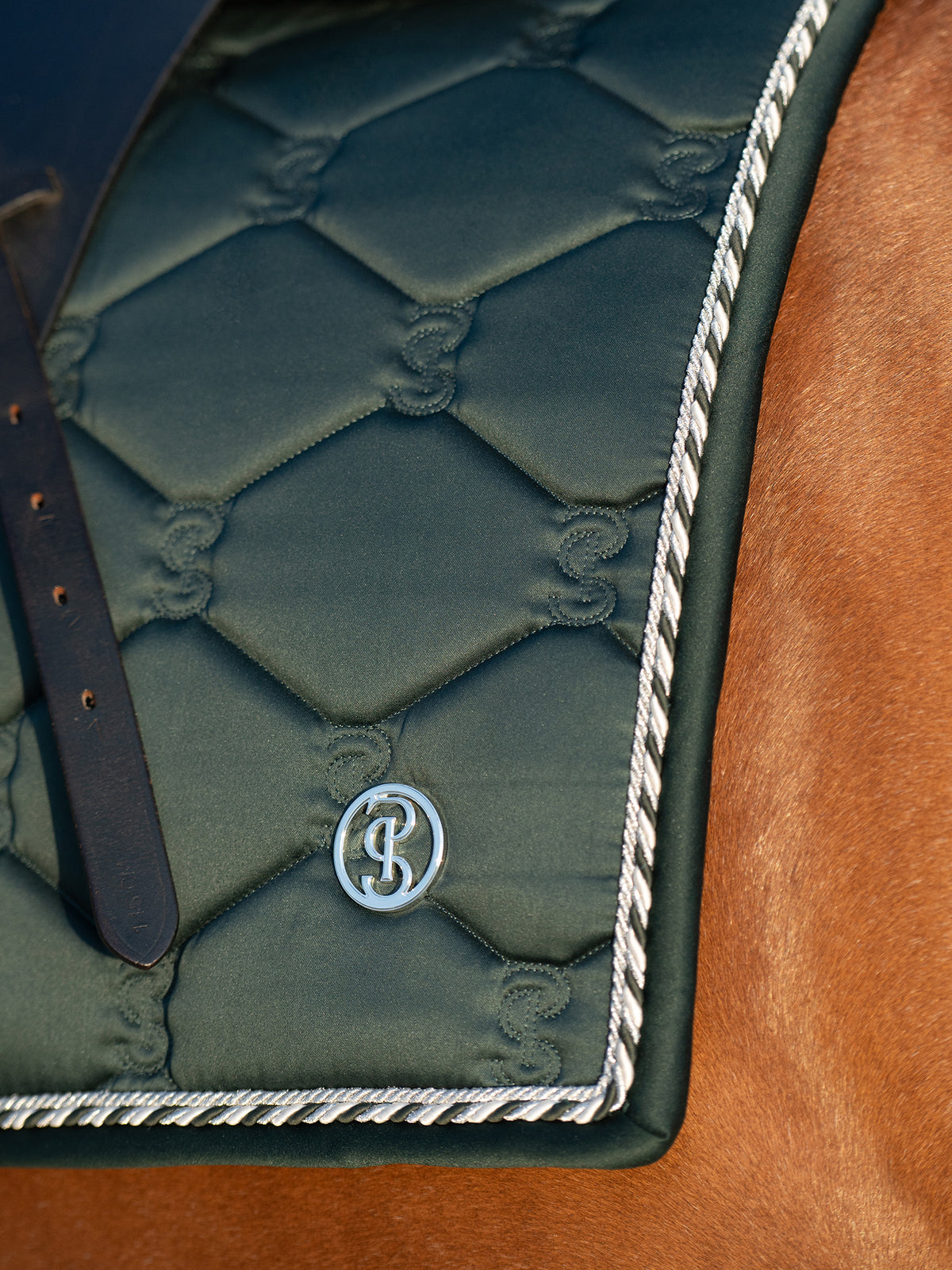 Saddle Pad Dressage Signature Midnight green