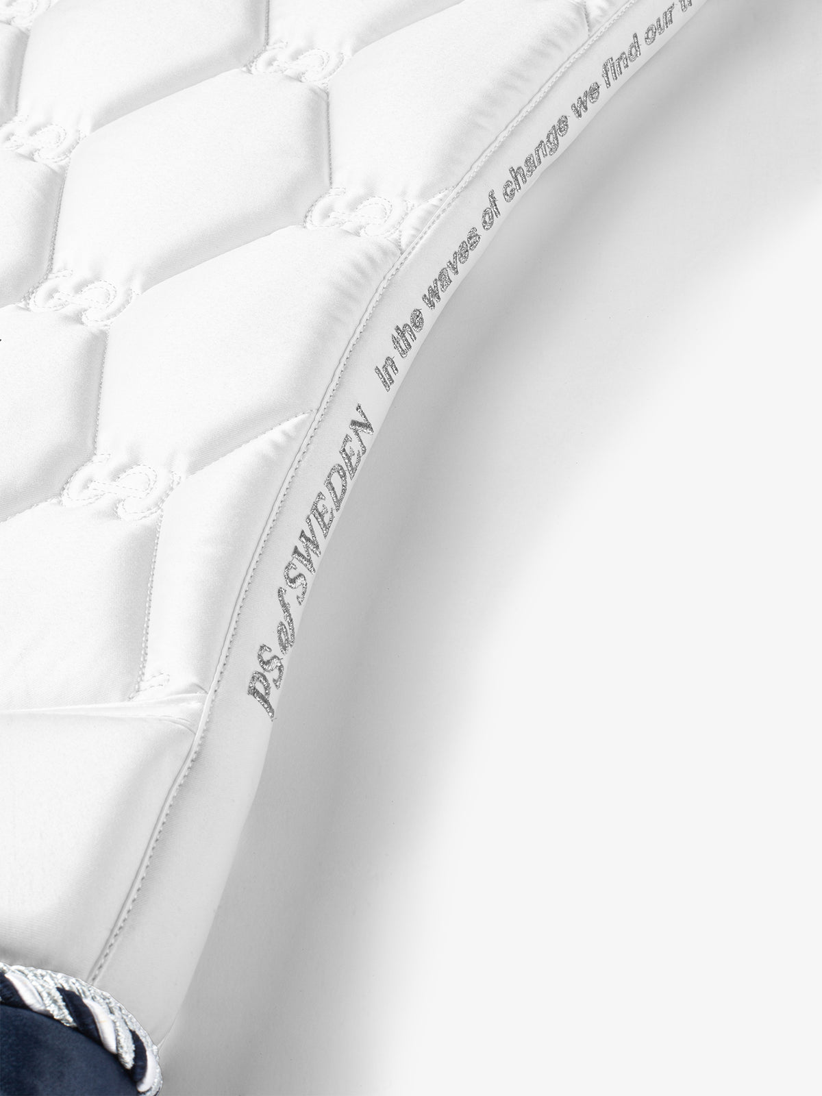 Saddle Pad Dressage Signature White