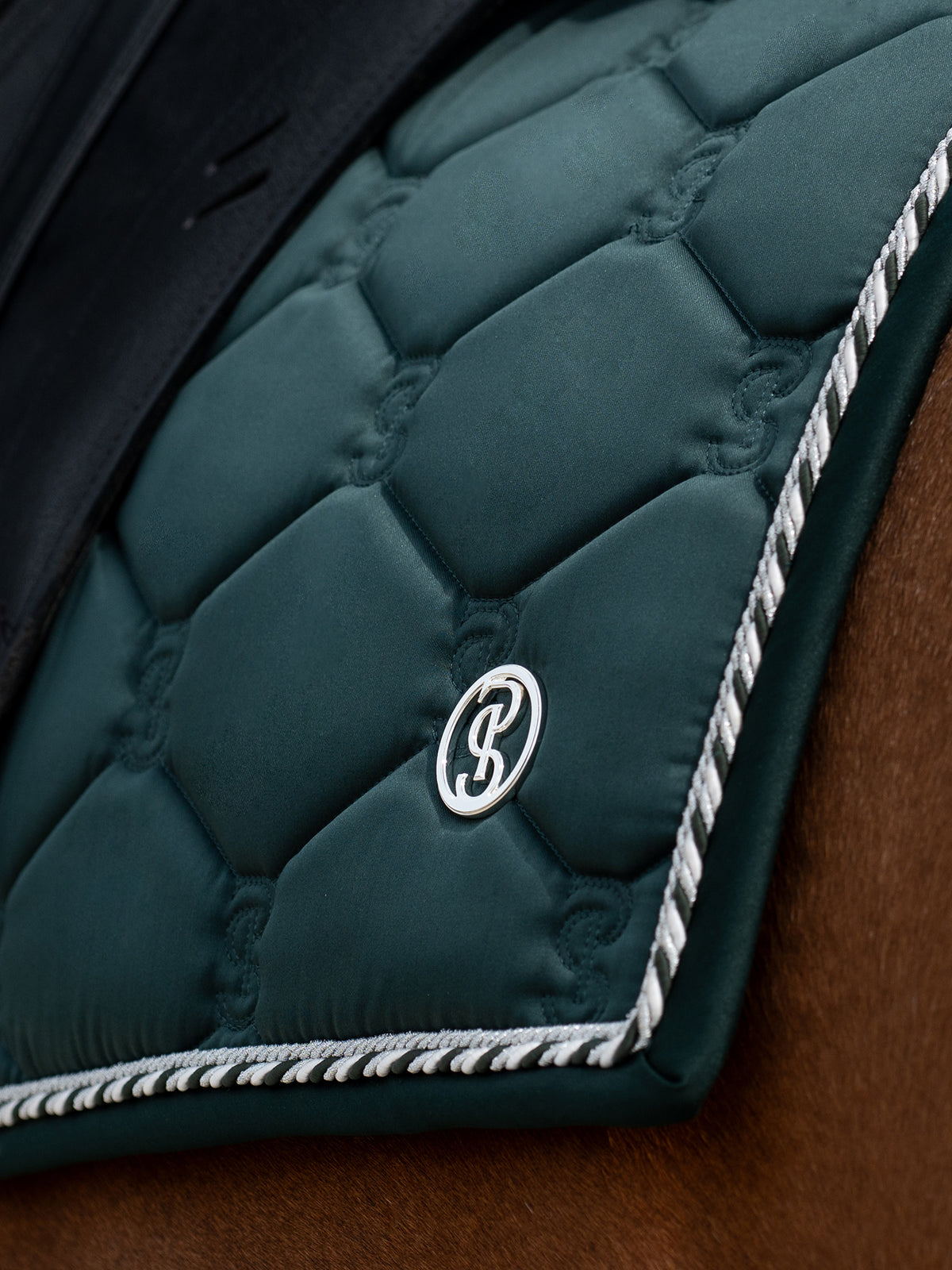 Saddle Pad Dressage Signature Midnight green
