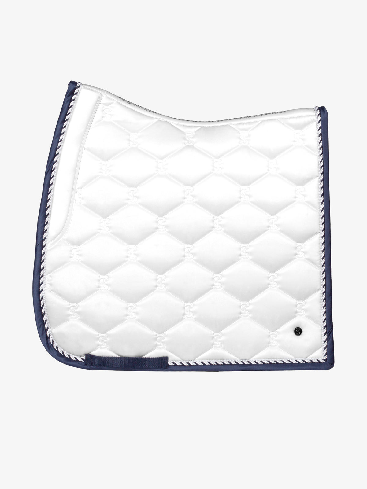 Saddle Pad Dressage Signature - White