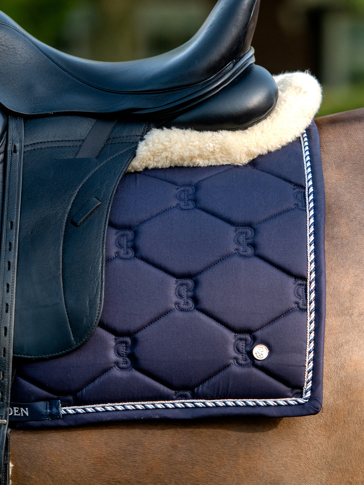 Saddle Pad Dressage Signature Navy