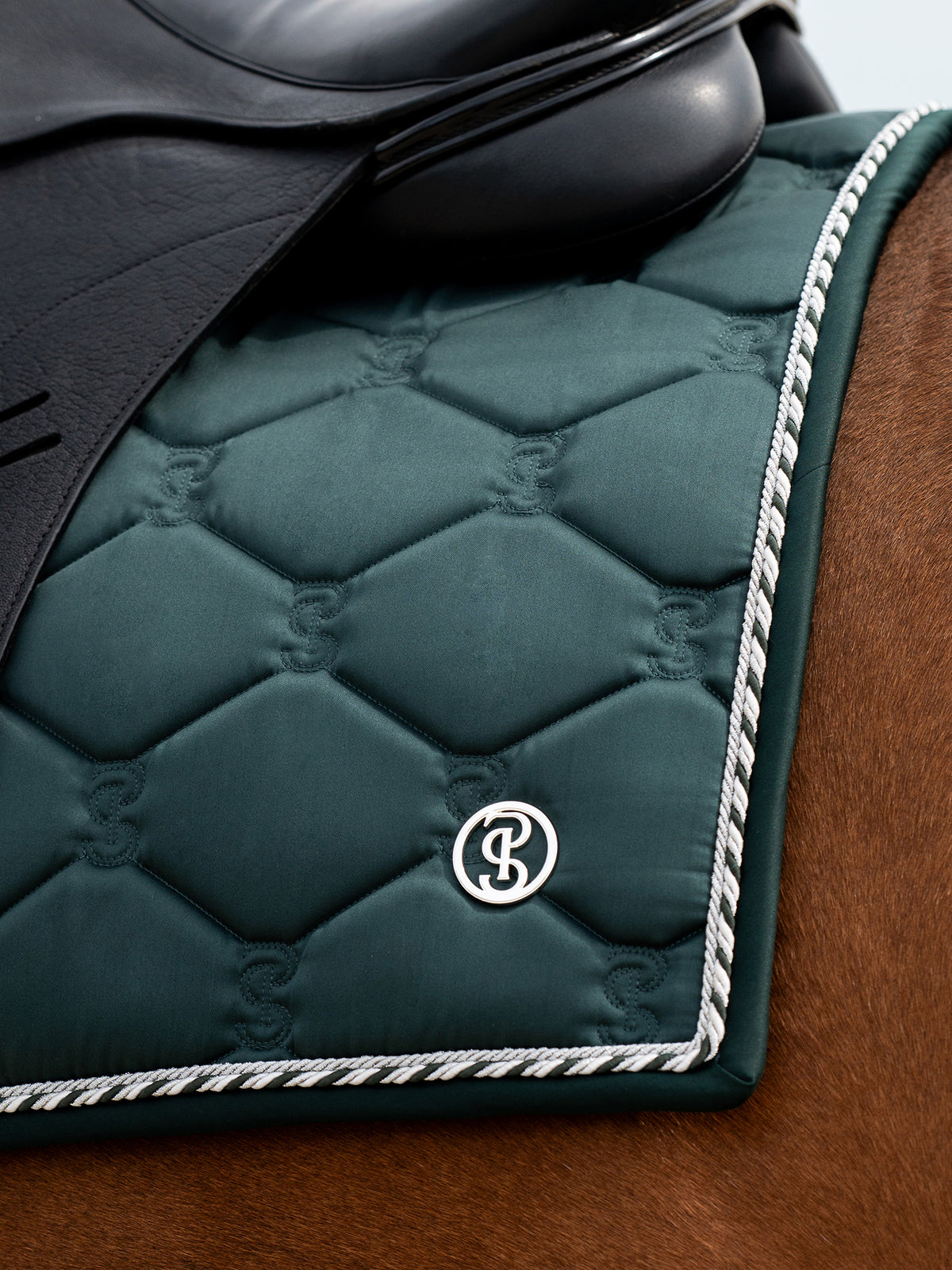 Saddle Pad Dressage Signature Midnight green