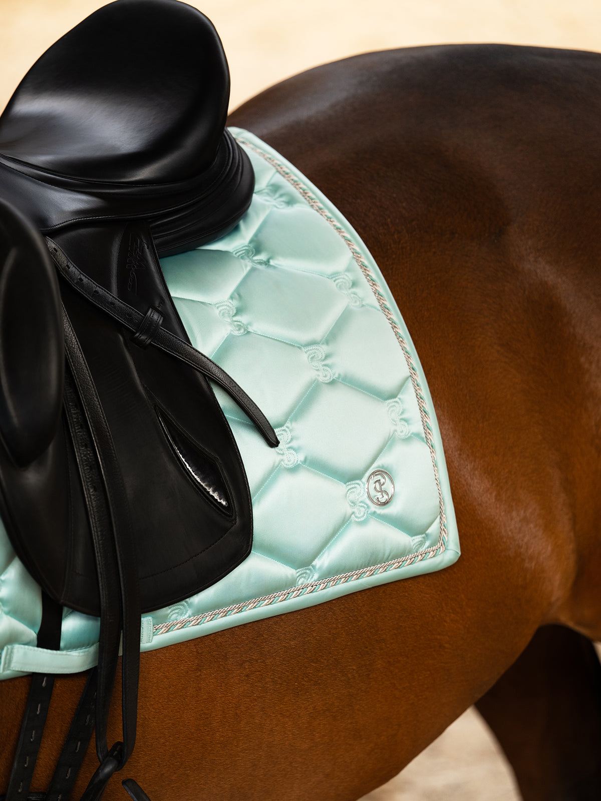 Saddle Pad Dressage Signature Arctic Aqua