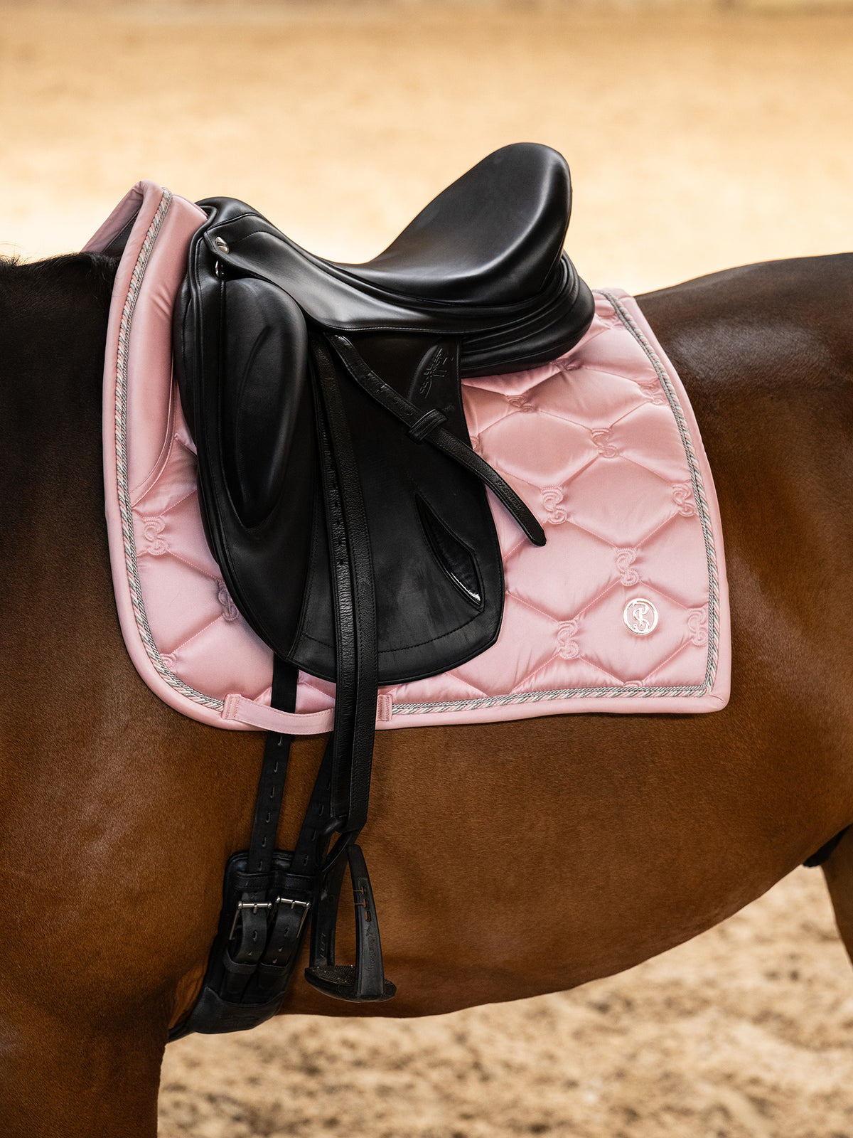 Saddle Pad Dressage Signature Hortensia pink