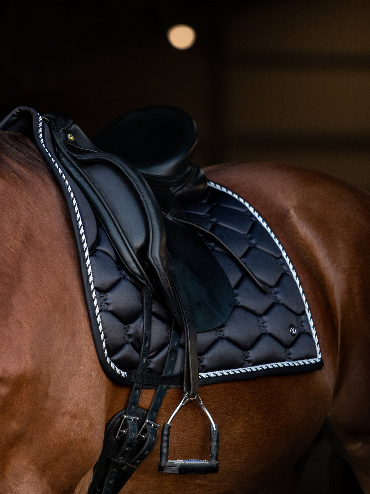 Saddle Pad Dressage Signature Black