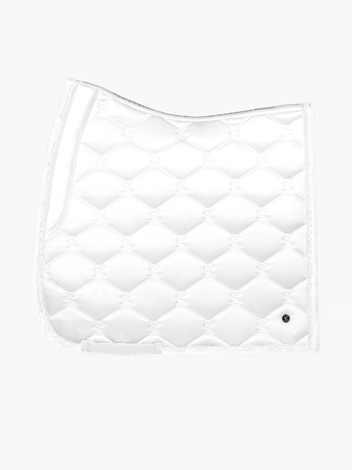 Saddle Pad Dressage Signature - White I White