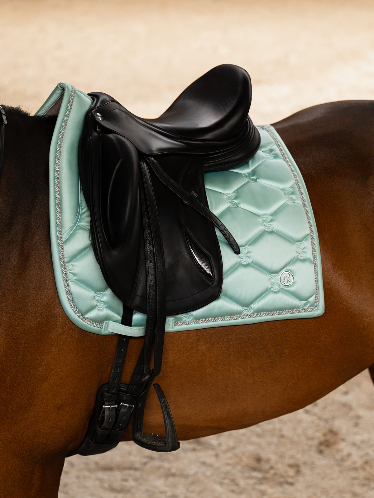 Saddle Pad Dressage Signature Arctic Aqua