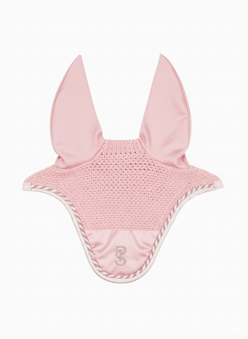 Ear Bonnet Signature Hortensia pink