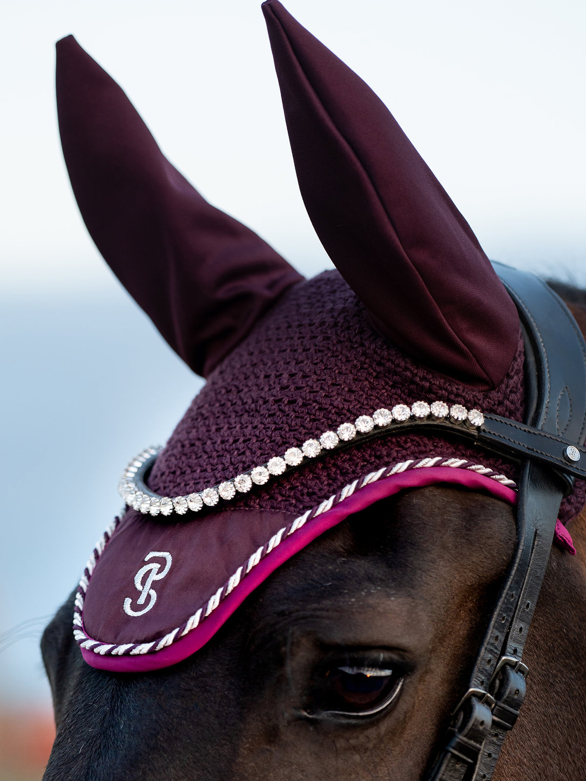 Ear Bonnet Signature Plum