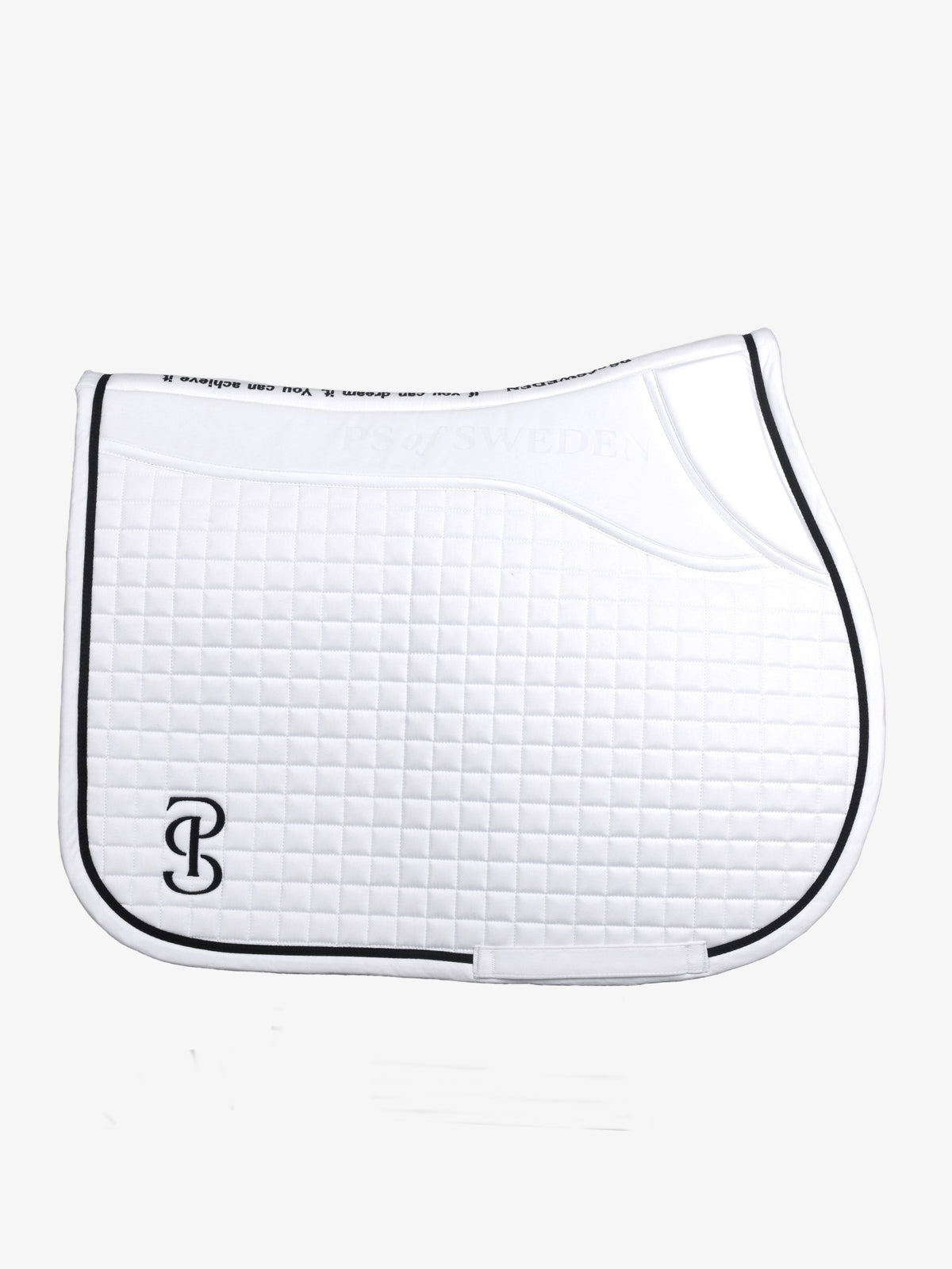 Saddle Pad Jump Elite White
