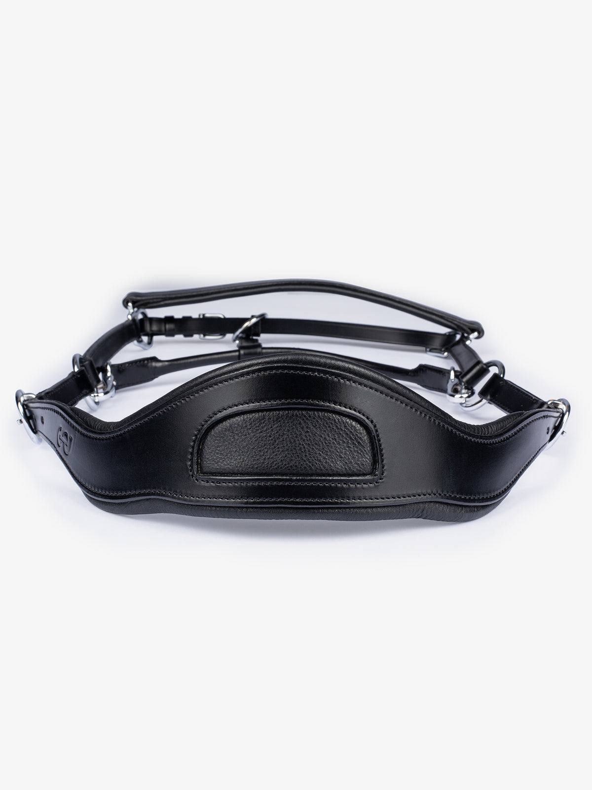 Leather Halter Black Leather