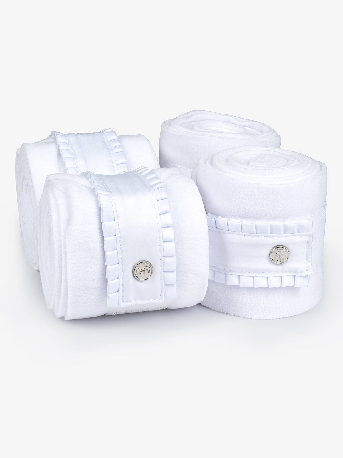 Polos Ruffle - White