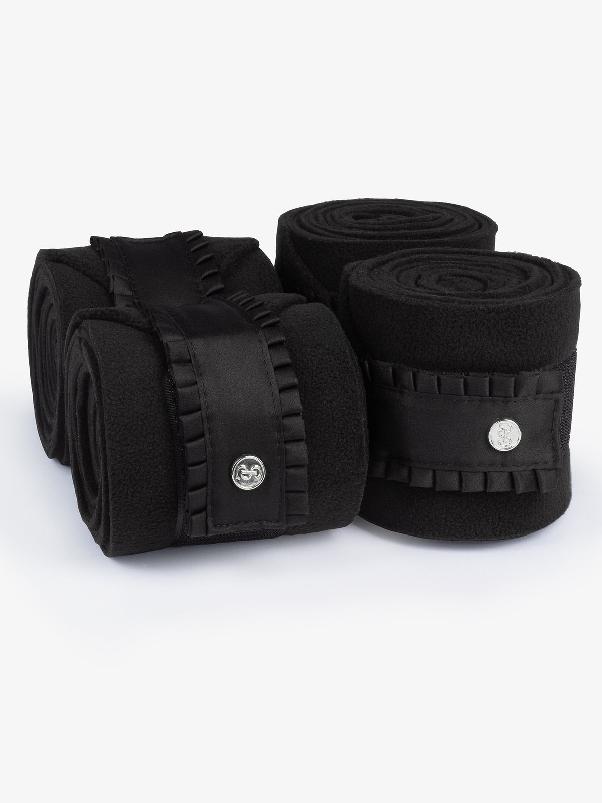 Polos Ruffle Black